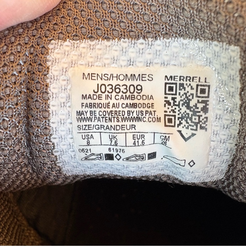 Merrell Gore-Tex Mqm Flex 2 Mid Hiking Boot - Picture 9 of 9